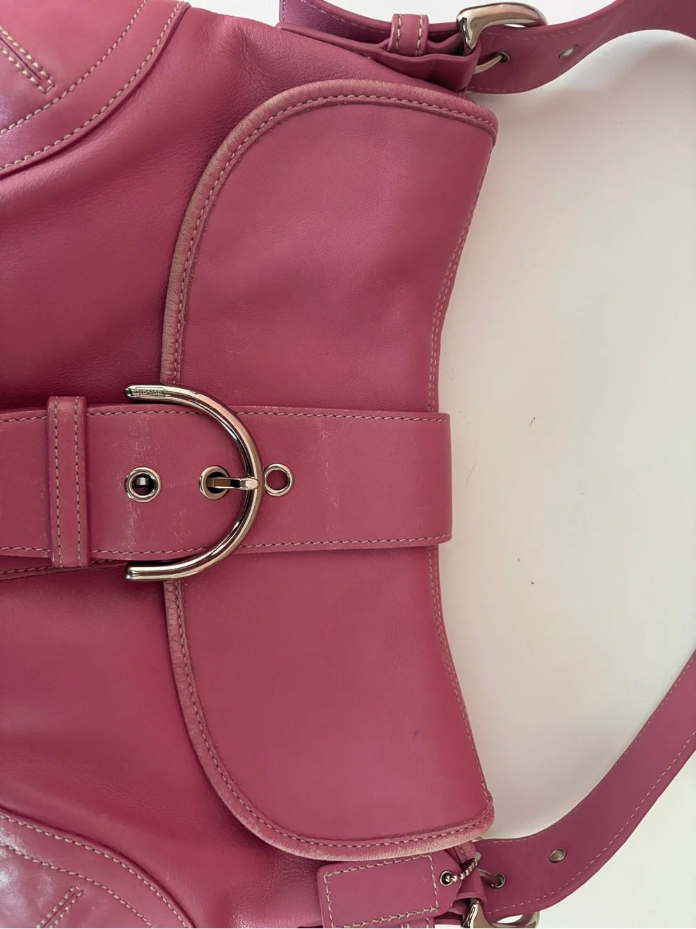 Y2K Coach pink back